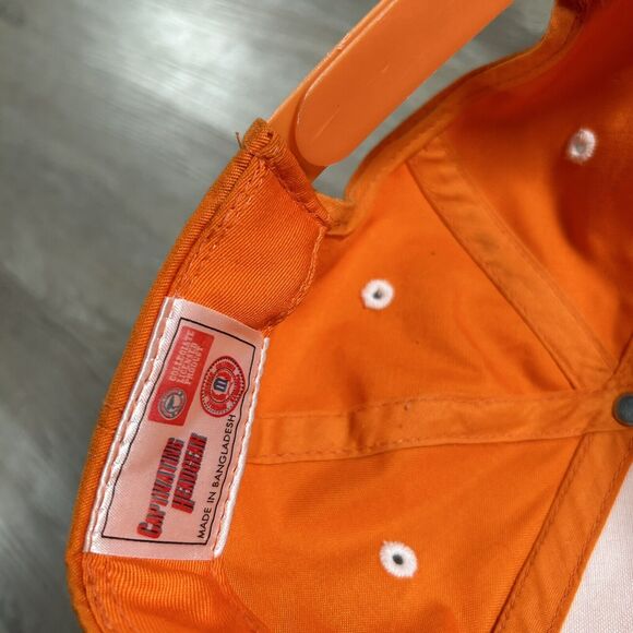 Vintage Tennessee Volunteers Hat Snapback Captivating Headwear Orange Cap - Picture 4 of 8